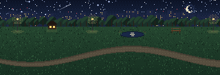 Night park theme