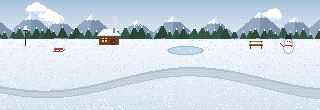 Snow park theme